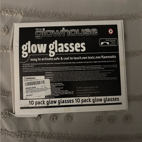Glow Glasses Set of 10 - Picture 2 of 2